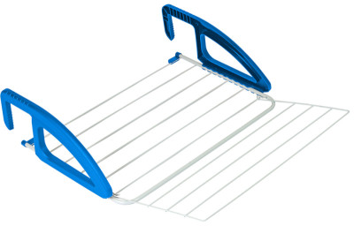 metaltex Séchoir à linge balcon/radiateur Bries, noir mat