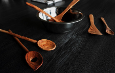 metaltex Cuillère de cuisine, ovale, longueur: 300 mm