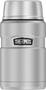 THERMOS Récipient alimentaire STAINLESS KING, 0,71 l, noir