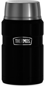 THERMOS Récipient alimentaire STAINLESS KING, 0,71 l, noir