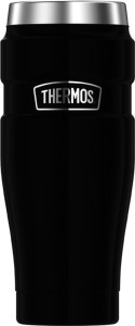 THERMOS Gobelet isotherme STAINLESS KING, 0,47 l, noir
