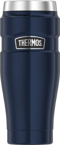 THERMOS Gobelet isotherme STAINLESS KING, 0,47 l, noir