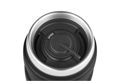 THERMOS Gobelet isotherme STAINLESS KING, 0,47 l, noir