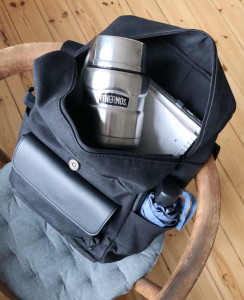 THERMOS Bouteille isotherme STAINLESS KING, 0,47 l, noir