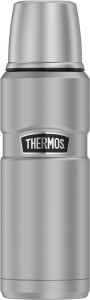 THERMOS Bouteille isotherme STAINLESS KING, 0,47 l, noir
