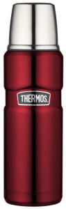 THERMOS Bouteille isotherme STAINLESS KING, 0,47 l, noir
