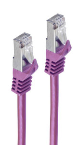 shiverpeaks Câble patch Cat. 6A, U/UTP, 0,25 m, bleu