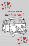 Carte de mariage SUSY CARD « VW Bus »