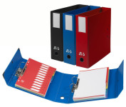 Arianex by extendos Classeur à deux leviers, DA4, rouge