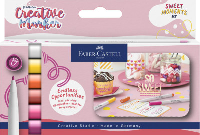 FABER-CASTELL Creative Marker GOLDFABER, étui de 6