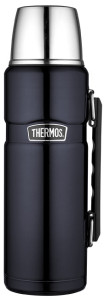 THERMOS Bouteille isotherme STAINLESS KING, 1,2 l, noir