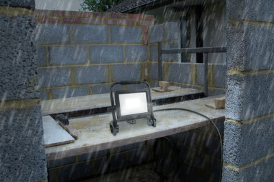 ANSMANN LED-Arbeitsstrahler LUMINARY BASE FL50W-AC, IP65