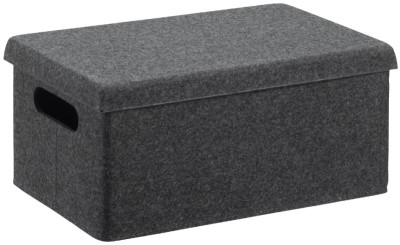NHG Boîte de rangement VEGA FELT STORAGE, S, gris clair