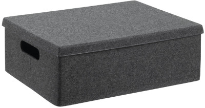 NHG Boîte de rangement VEGA FELT STORAGE, M, gris foncé