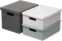 NHG Boîte de rangement VEGA FELT STORAGE, M, gris clair