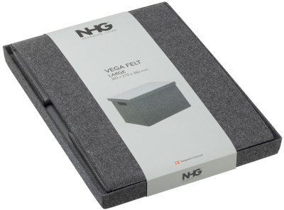 NHG Boîte de rangement VEGA FELT STORAGE, L, vert sauge