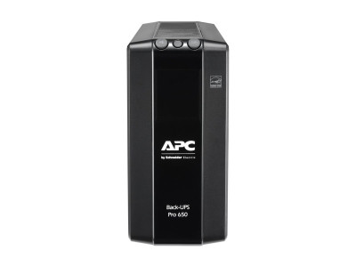 APC : BACK UPS PRO BR 650VA 6 OUTLETS AVR LCD interface