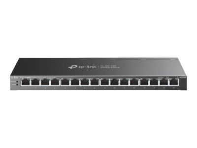 TP-Link : 16-PORT GIGABIT DESKTOP SWITCHW/ 16-PORT POE+