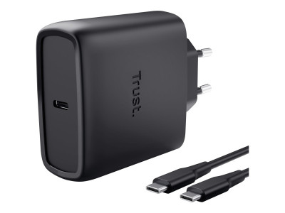 Trust : MAXO 65W USB-C GAN CHARGER BLAC K