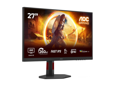 AOC : AOC MONITOR 27 IPS 240HZ 2560X1440 QHD 0.3MS 16:9 1000:1