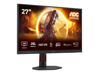 AOC : AOC MONITOR 27 IPS 240HZ 2560X1440 QHD 0.3MS 16:9 1000:1