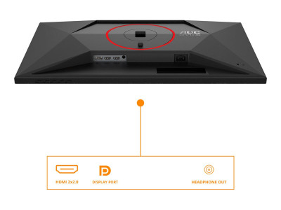AOC : AOC MONITOR 27 IPS 240HZ 2560X1440 QHD 0.3MS 16:9 1000:1