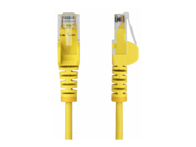 Startech : CBLE ETHERNET CAT6 JAUNE FIN de 15M SNAGLESS 100W POE