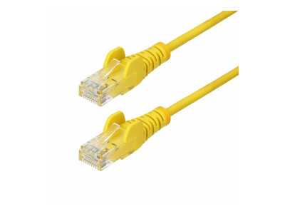 Startech : CBLE ETHERNET CAT6 JAUNE FIN de 15M SNAGLESS 100W POE