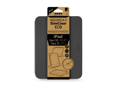 Port Design : NOUMEA II SLIMCLEAR ECO IPAD G10 (10.9IN)/G11 (11IN) GREY