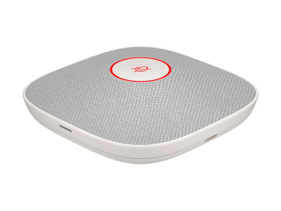 HP - Poly : HP POLY STUDIO A2 WHITE TABLE MICROPHONE W/ MOUNTING PLATE I/O