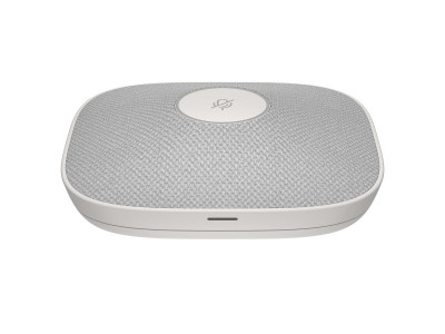 HP - Poly : HP POLY STUDIO A2 WHITE TABLE MICROPHONE W/ MOUNTING PLATE I/O