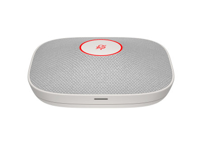 HP - Poly : HP POLY STUDIO A2 WHITE TABLE MICROPHONE W/ MOUNTING PLATE I/O