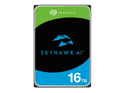 Seagate : SKYHAWK AI 16TB HDD SATA 6GB/S 512Mo CACHE 3.5IN CMR HELIUM