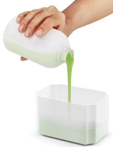 metaltex Distributeur de savon Spongetex, 0,75 L, plastique