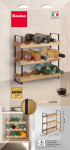 metaltex Porte-bouteilles York LAVA, 3 niveaux