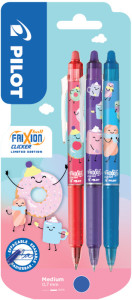 PILOT Stylo roller FRIXION BALL CLICKER 07 Fancy Winter