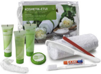 Lifemed Kit cosmétique de voyage, 10 pièces, dans un étui Lifemed Kit cosmétique de voyage, 10 pièces, dans un étui