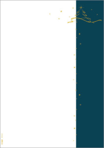 sigel Papier à motif de Noël 