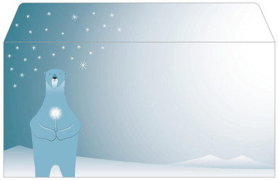 sigel Enveloppe à motif de Noël 