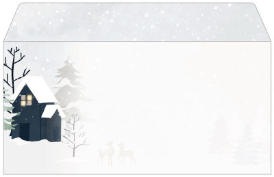 sigel Enveloppe à motif de Noël 