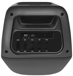 LogiLink Haut-parleur BT 5.0 TWS, 5 égalisations, noir