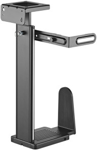 LogiLink PC-Halter, zur Untertisch-/Wandmontage, schwarz