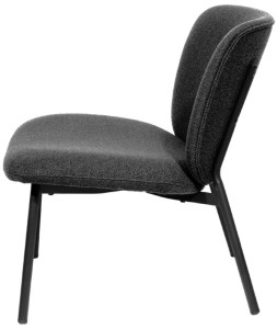 PAPERFLOW Besuchersessel TWIST, anthrazit