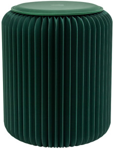 PAPERFLOW Faltbarer Hocker Flexistool, Höhe 420 mm, schwarz