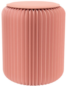 PAPERFLOW Faltbarer Hocker Flexistool, Höhe 420 mm, orange