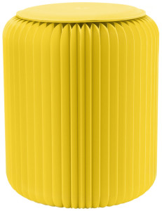 PAPERFLOW Faltbarer Hocker Flexistool, Höhe 420 mm, blau