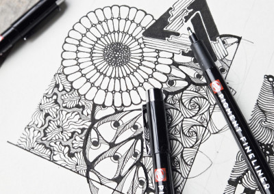 ROYAL TALENS Pigment Fineliner Complete, schwarz, 6er Set