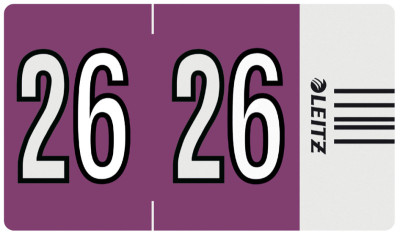 LEITZ Étiquette année Orgacolor 