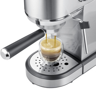 SEVERIN Espressomaschine KA 5997, 1.350 Watt, silber