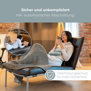 PROFI CARE Elektrische Wärmflasche PC-EWF 3150, grau